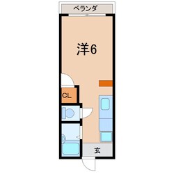 さくらハイツ東浜の物件間取画像